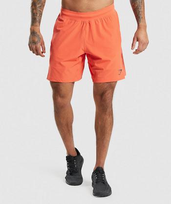 Pánské Šortky Gymshark Apex 8" Function Oranžové | CZ 2818ZUT